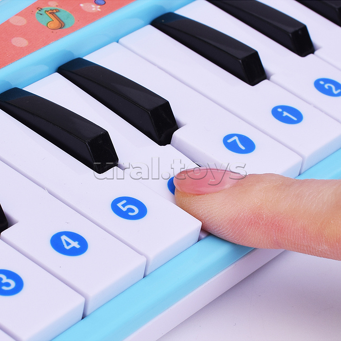 Синтезатор "Радужные ноты" в коробке