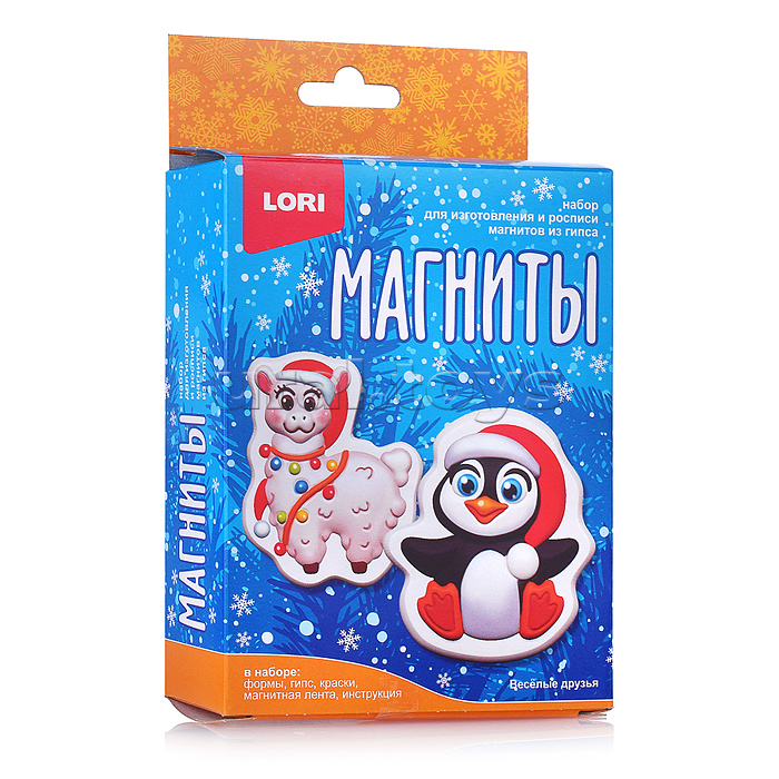 Магниты из гипса "Веселые друзья" Магниты из гипса "Веселые друзья"