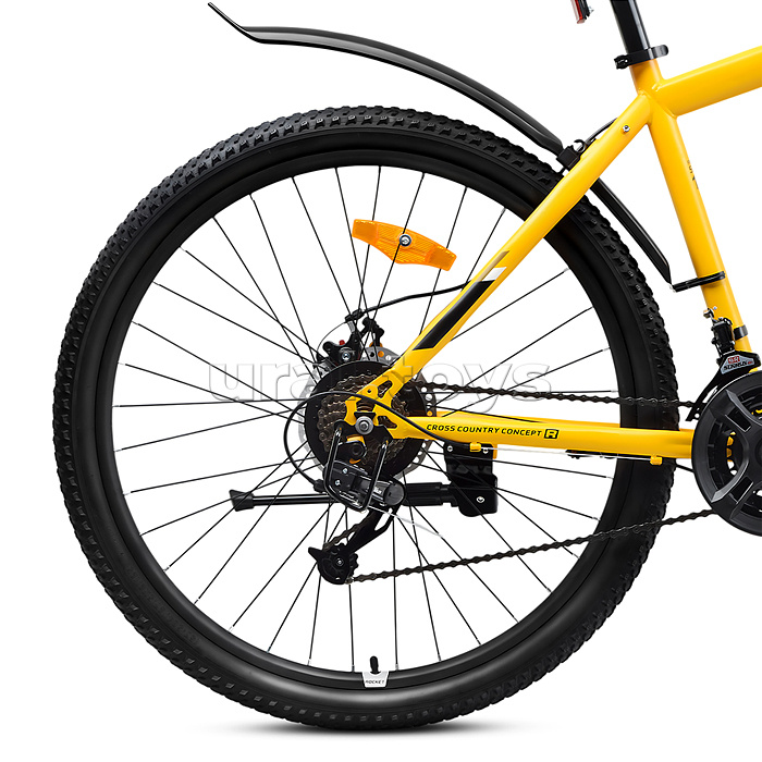 Велосипед 27,5" Rocket Crater 27.5, цвет оранжевый, размер 18"
