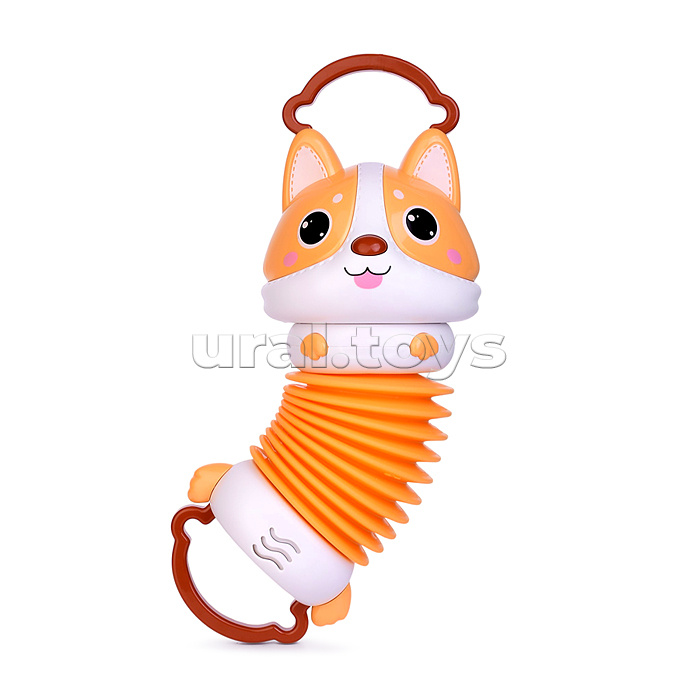 Игрушка развивающая "Котенок-аккордион" в коробке