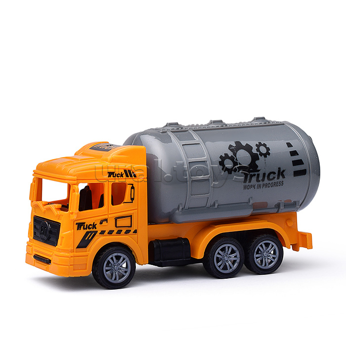 Машина "Перевозчик спецтехники" ( свет,звук) в коробке