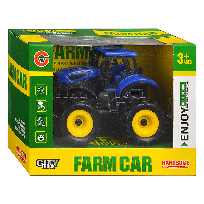 Трактор "Farm car-3" в коробке Трактор "Farm car-3" в коробке