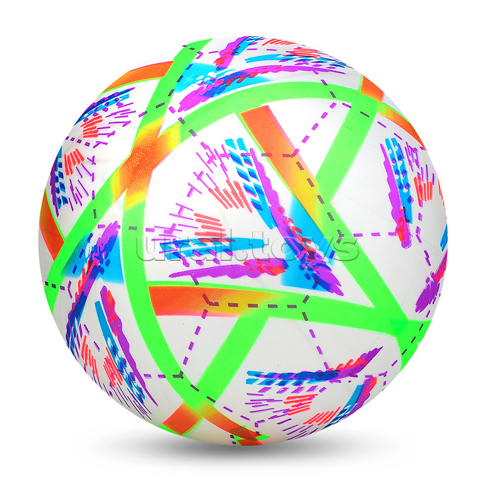 Мяч надувной PVC "Искорки" 22,5 см., 60 гр. (цвет микс)