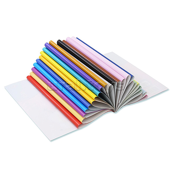 Бумага цветная двухсторонняя мелованная 24л. 24цв. "Динозаврики" на скобе