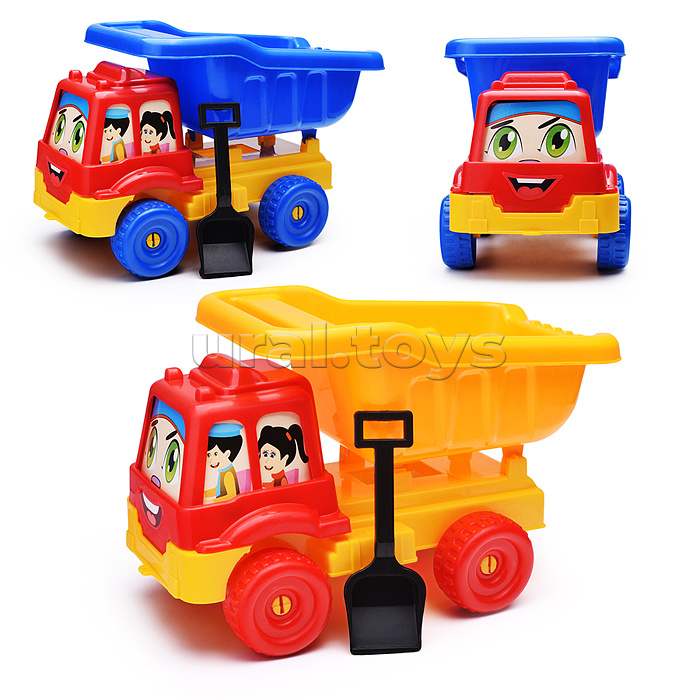 Игрушка Авто Грузовик Granite truck, совок, грабли (в ассорт.)