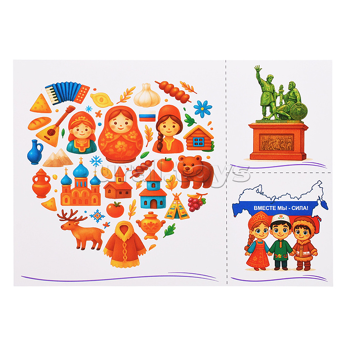 Обучающая игра Государственные праздники Российской Федерации