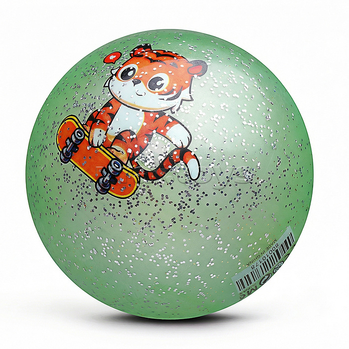 Мяч надувной детский PVC "Спортивный зверёк" 22см