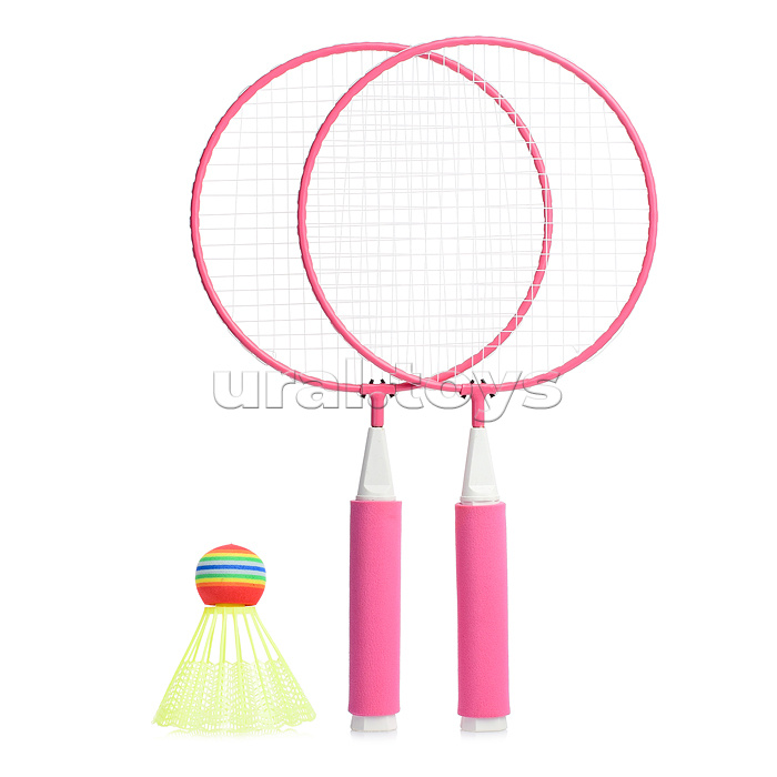 Бадминтон 00-0635 (2 ракетки+ волан) в сетке
