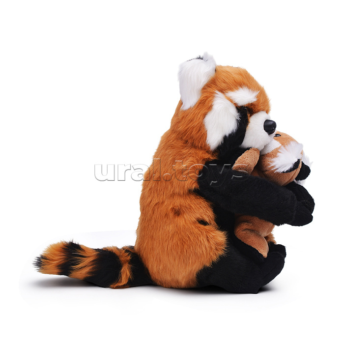 Красная Панда с малышом, 25 см