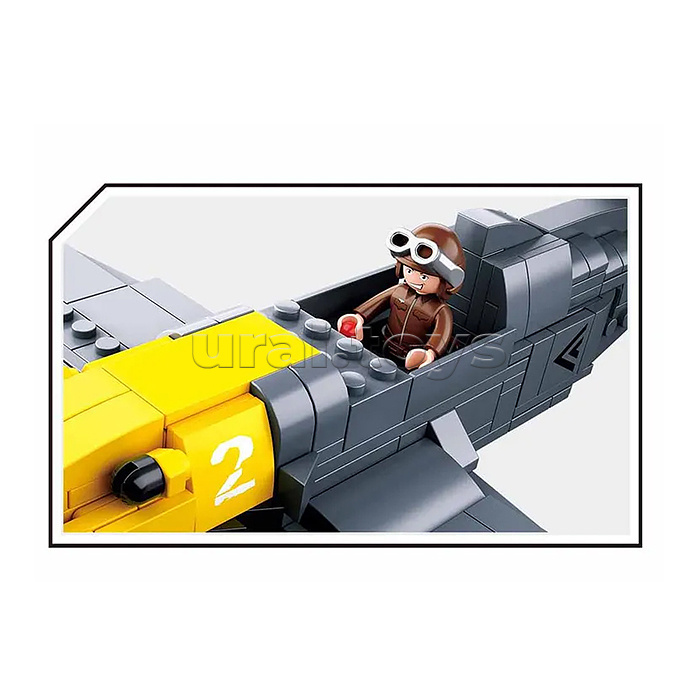 Конструктор "Военный самолет" (289 дет.)