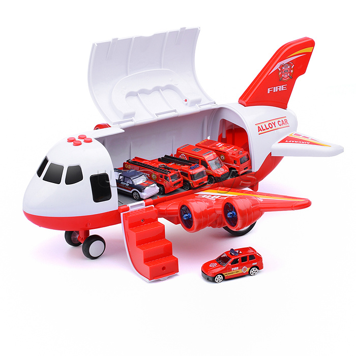 Игровой набор "Самолет пожарный" в коробке