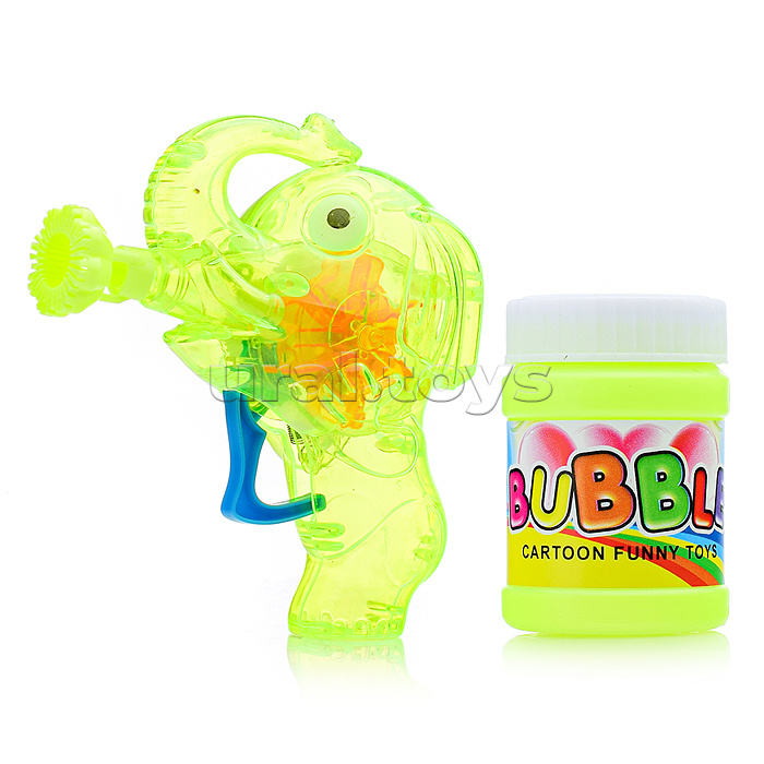 Пистолет для мыльных пузырей "Слоник" в пакете