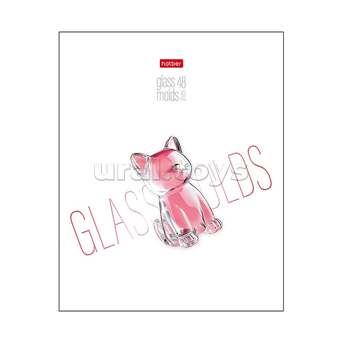 Тетрадь 48л., линия "Glass molds" А5ф