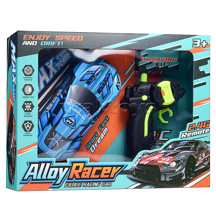 Машина "Молния-1"  р/у, 27 MHz. в коробке