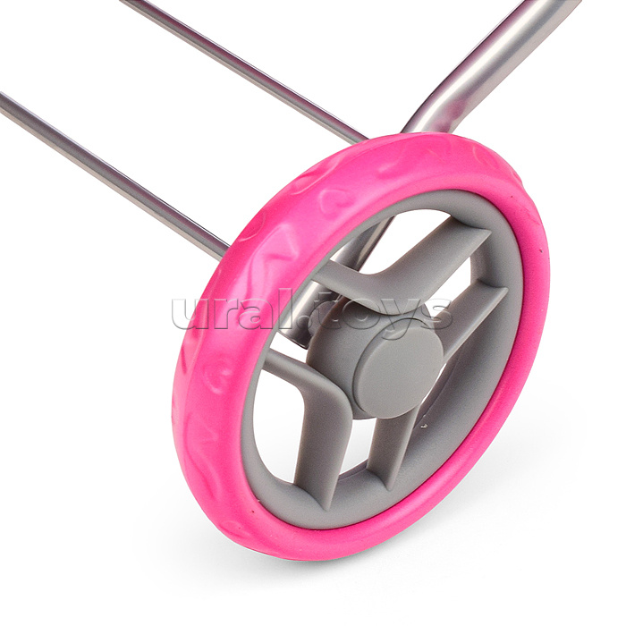 Коляска-люлька для кукол, металлическая, цвет Единороги