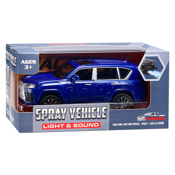 Машина "Внедорожник" (свет, звук) в коробке