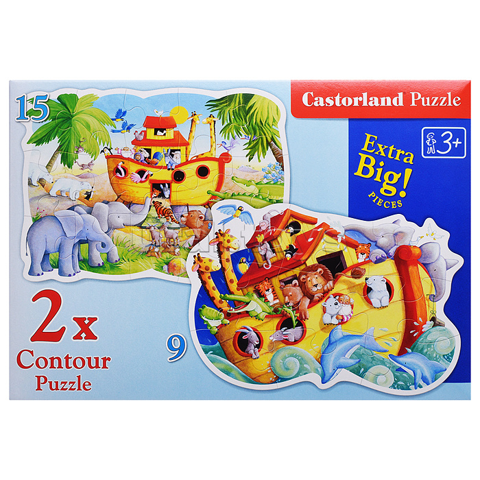 Пазлы 9*15 "Ноев ковчег"