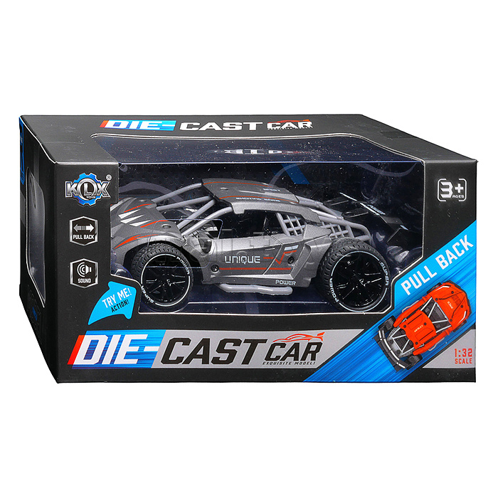 Машина "Гоночная 3" (звук) в коробке