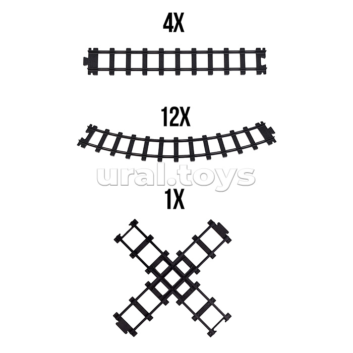 Железная дорога "Путешествие" р/у, 27 MHz, в коробке