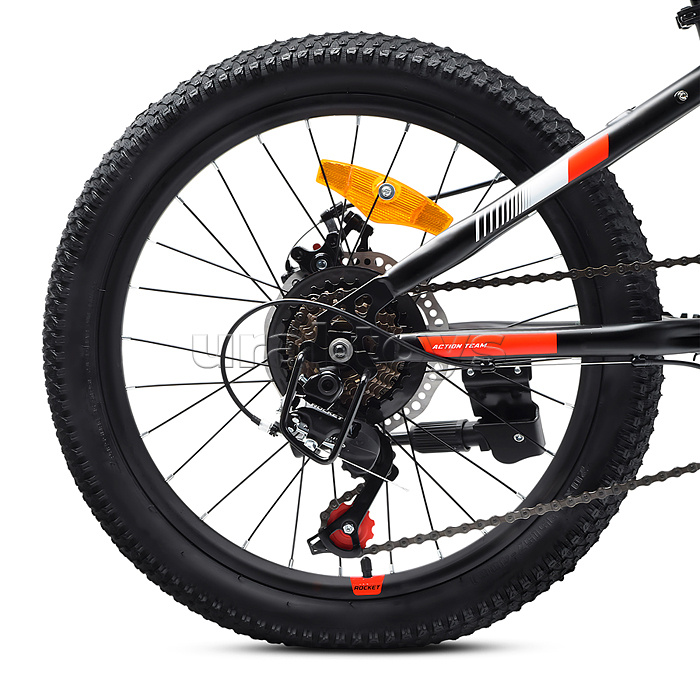 Велосипед 20" Rocket Crux 2.0 , цвет черный, размер 11"