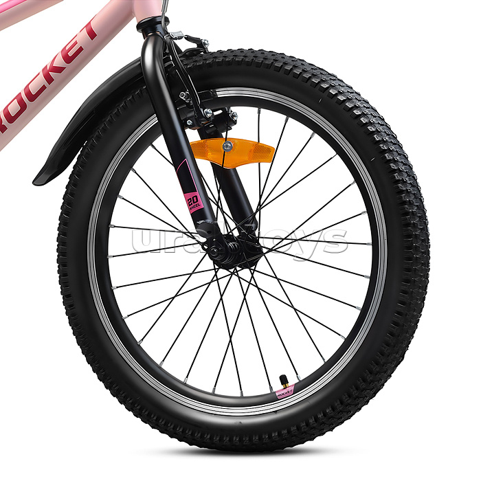 Велосипед 20" Rocket Crux, цвет розовый, размер 11"