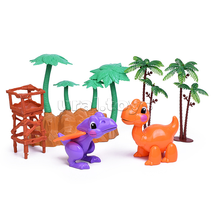 Набор "Динозаврики" в коробке