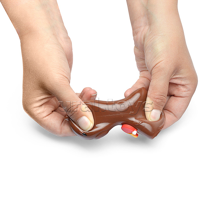 Игрушка -антистресс "Капибара с соком"