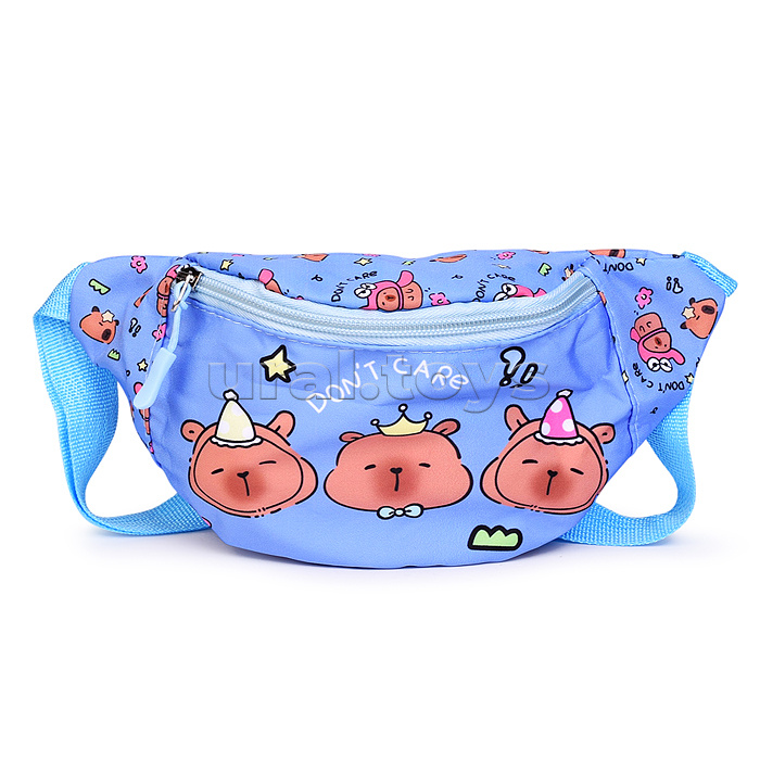 Сумка детская "Капибара" 24*6*14 см.