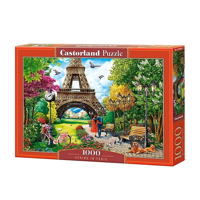 Пазлы 1000 "Весна в Париже"