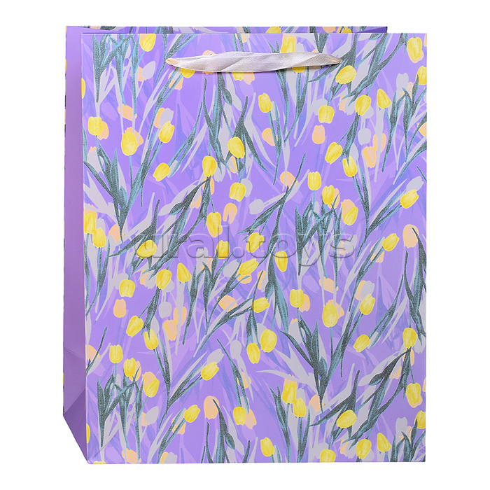 Пакет подарочный "Весеннее настроение" 32*26*12см.