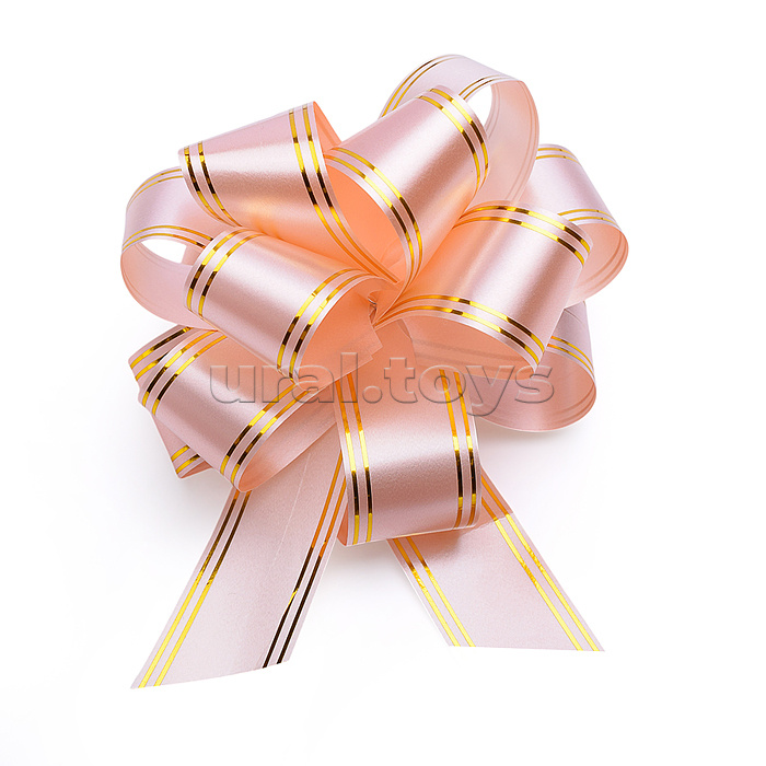 Бант-Шар 3,2см золотая полоса