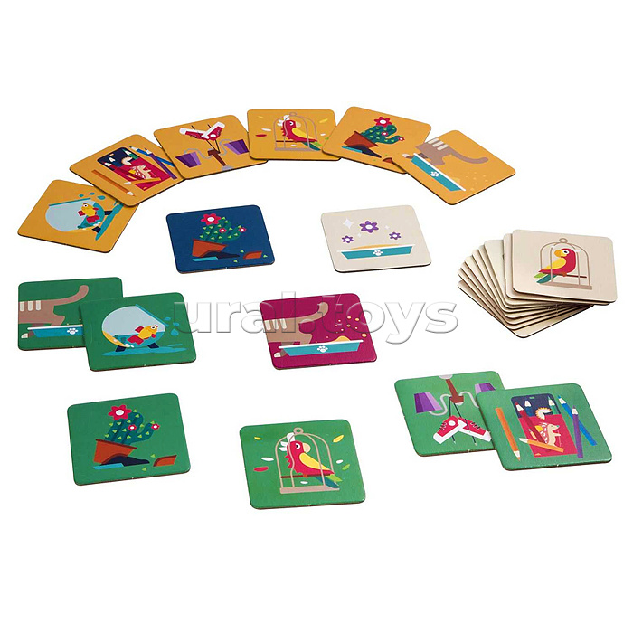 Настольная игра "Кто уберёт комнату?"