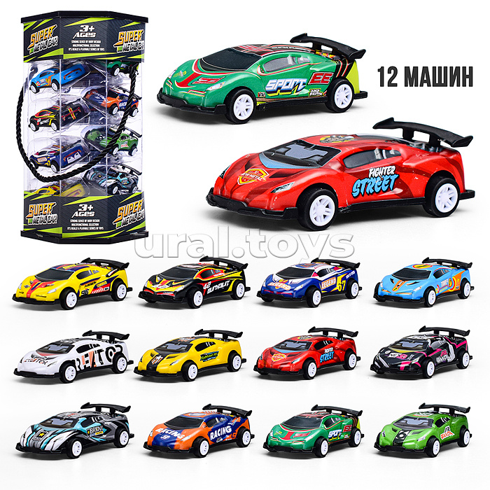 Набор машин "Металл Арт" металл, в коробке