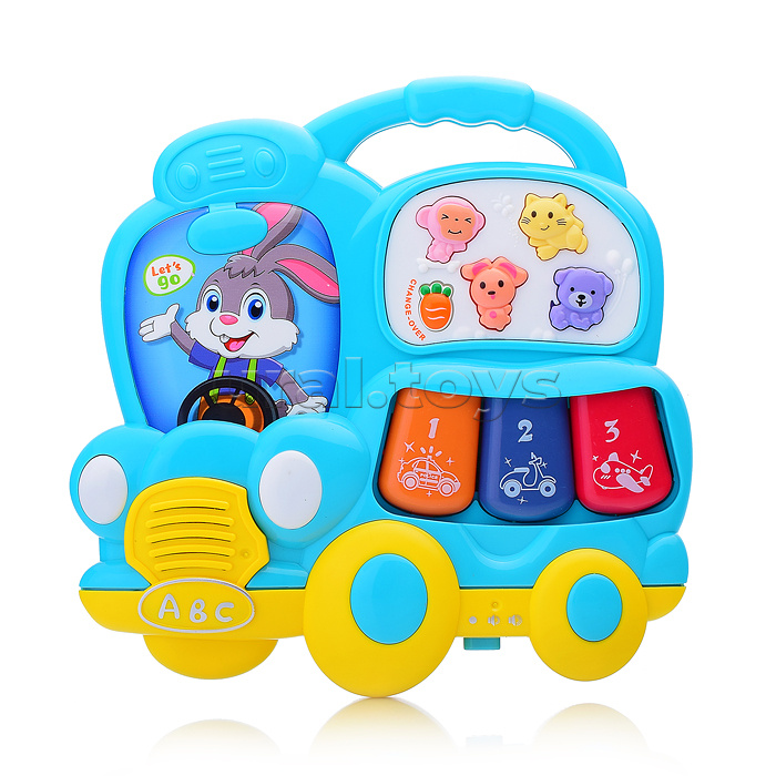 Музыкальная игрушка "Зайкин автобус " в коробке