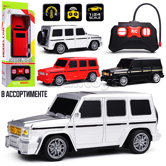 Машина "Вездеход" 1:24 р/у 27 MHz, в коробке