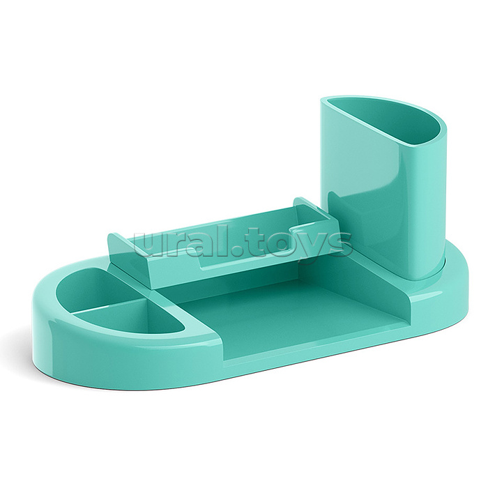 Подставка настольная пластиковая Harmony, Pastel Mint, мятная Подставка настольная пластиковая Harmony, Pastel Mint, мятная
