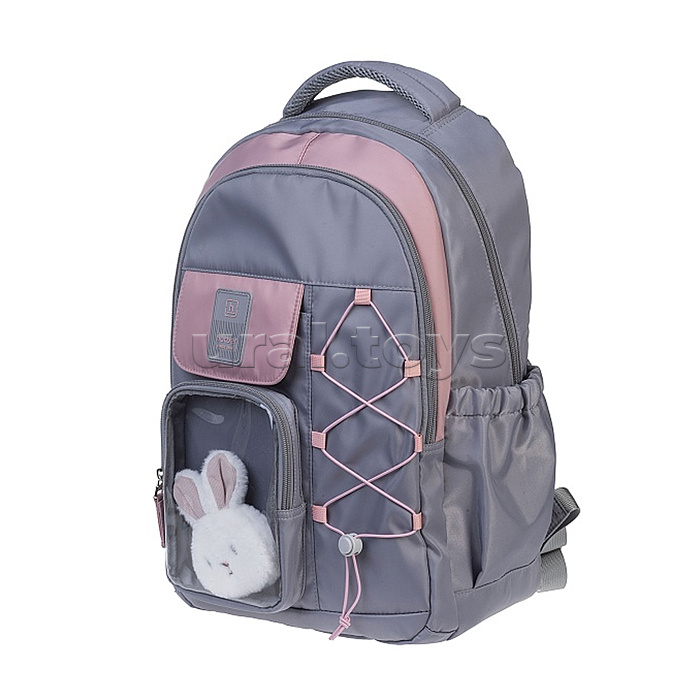 Рюкзак "Тренд. Милый зайчик" 45х29х18см полиэстер 2 отделения 4 кармана