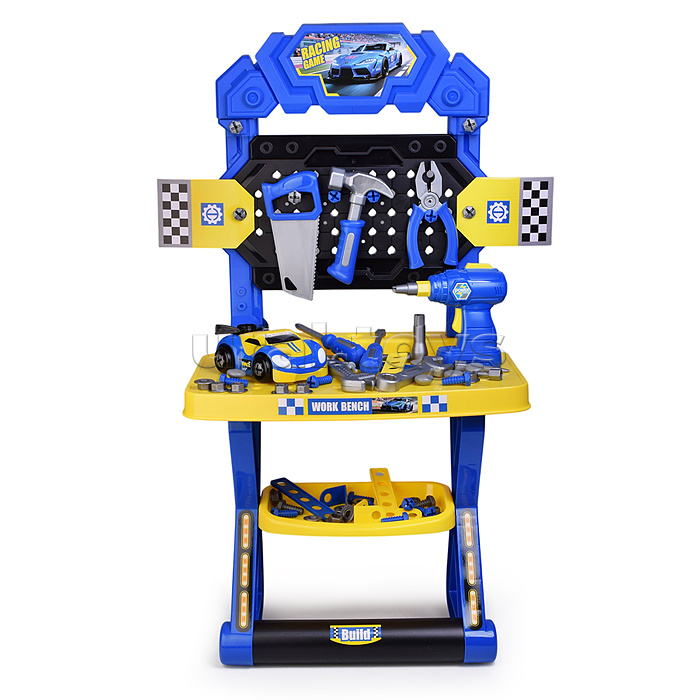 Набор инструментов "Механик" ( цвет синий) в коробке