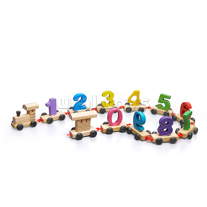 Паровоз "В мире животных"