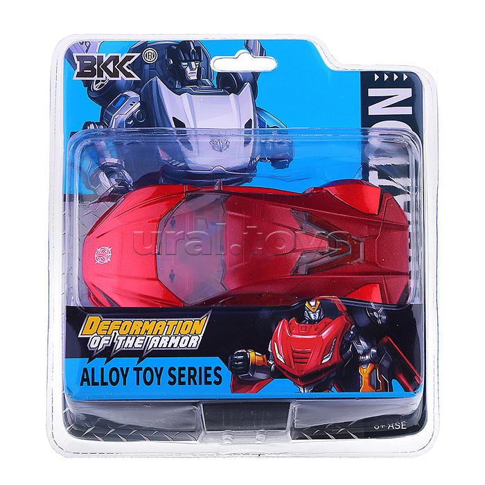 Робот "Гонщик" трансформирующийся, в коробке