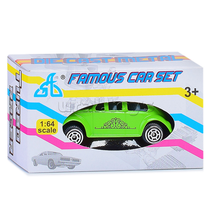 Машина "Краш" металл, в коробке