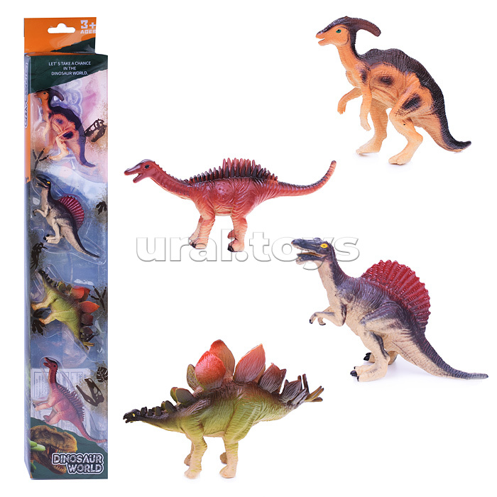 Набор динозавров "Юрский период" в коробке