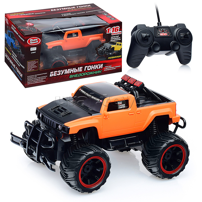 Машина р/у, 27 MHz, 1:16, в коробке