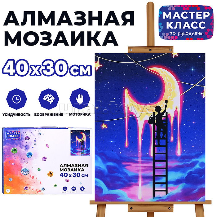 Мозаика алмазная "Искусство" 30*40см.
