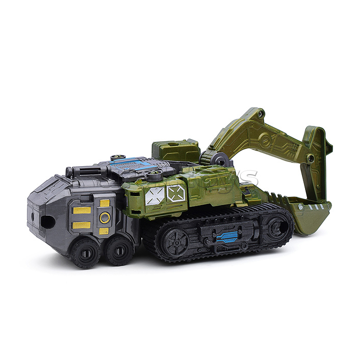 Робот трансформирующийся в экскаватор, в коробке