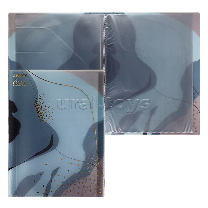 Папка с 20 вкладышами A4 "Marandi. Sparkle" A4 полупрозрачная Папка с 20 вкладышами A4 "Marandi. Sparkle" A4 полупрозрачная