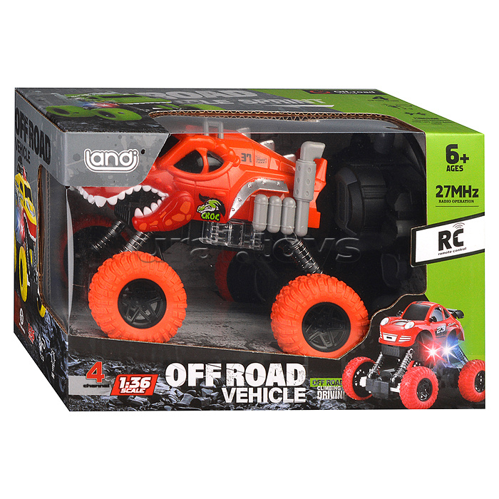 Машина "Off road vehicle-2" р/у, 27 MHz, в коробке