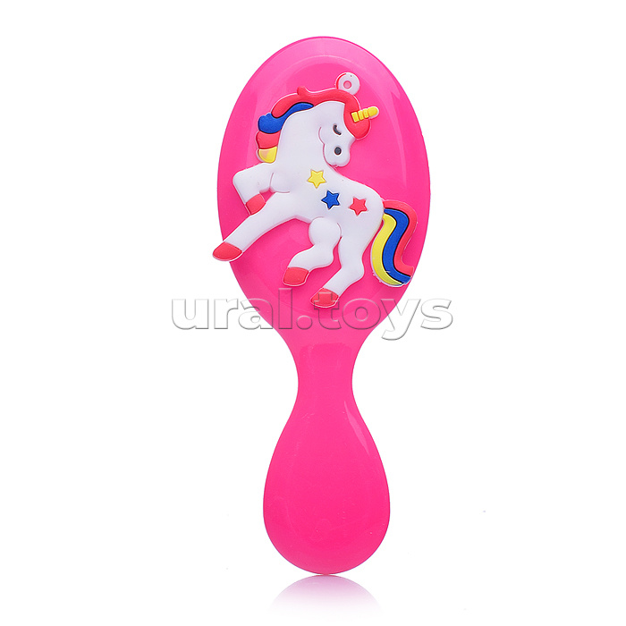 Расческа-мини массажная "Зверята" Микс