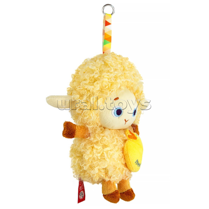 Овечка Фифи, игрушка с кольцом, 15 см