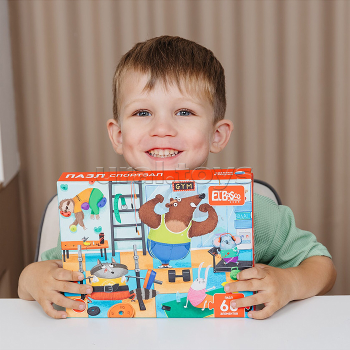 Пазл 60 "Спортзал"